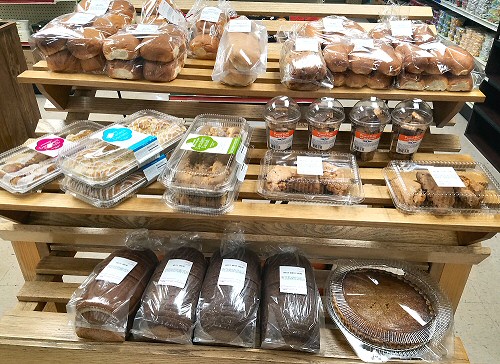 Hamburger buns, brat Buns, homemade pies and sweet treats are available